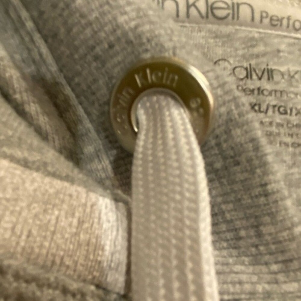 Calvin Klein Performance Logo sleeveless hoodie dress / swimsuit coverup XL - Picture 9 of 10